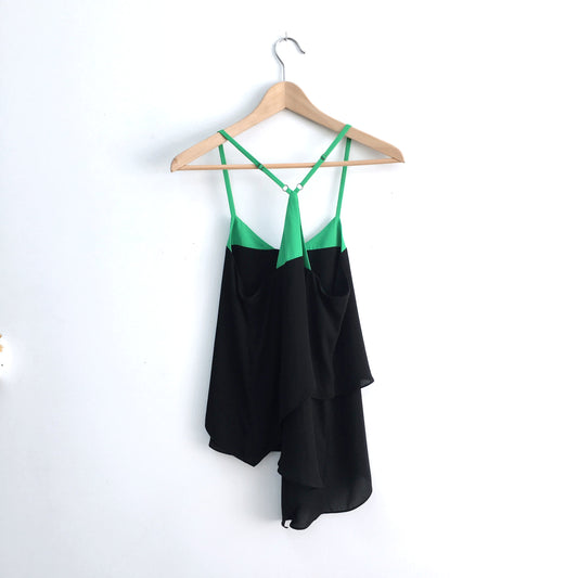 BCBG Asymmetrical Mika Tank - size xs