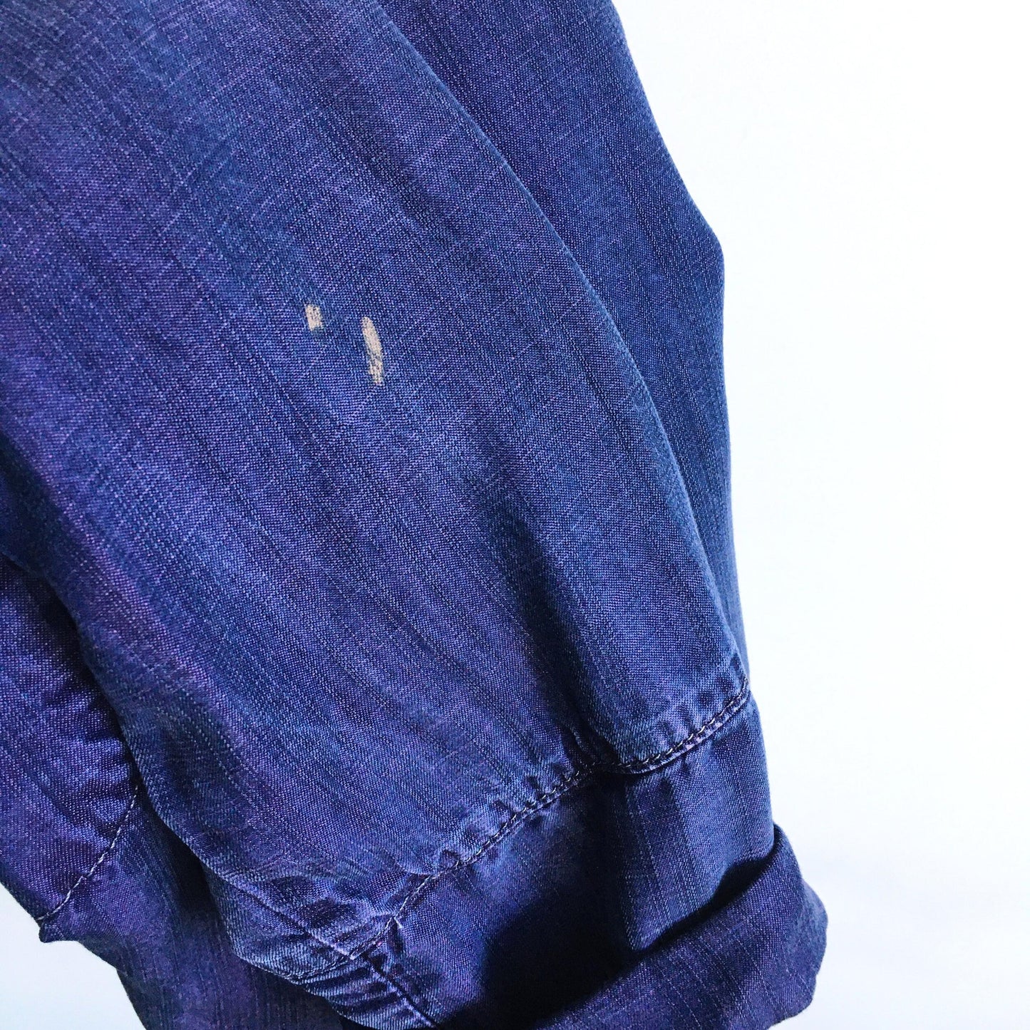 Bella Dahl purple chambray shirt - size xs