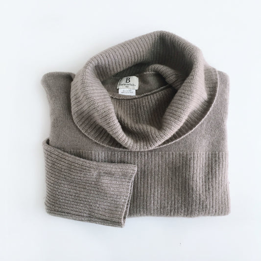 Benedetta B Wool Cashmere Turtleneck - size Small