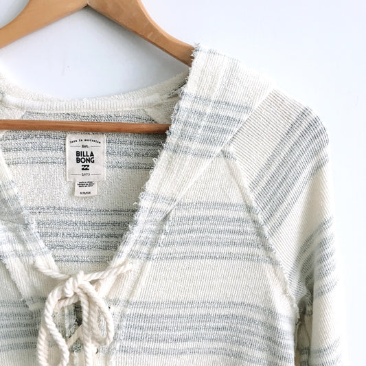 Billabong Along Side Terry Hooded Sweatshirt - size Small