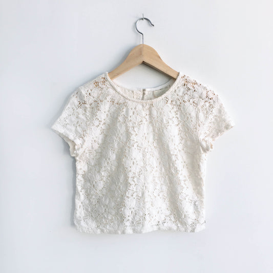 Billabong Lace Crop - Designer's Closet - size Small