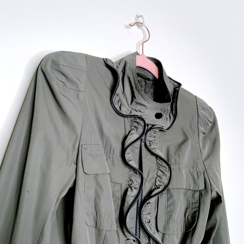 blacky dress berlin curly zipper jacket - size 34