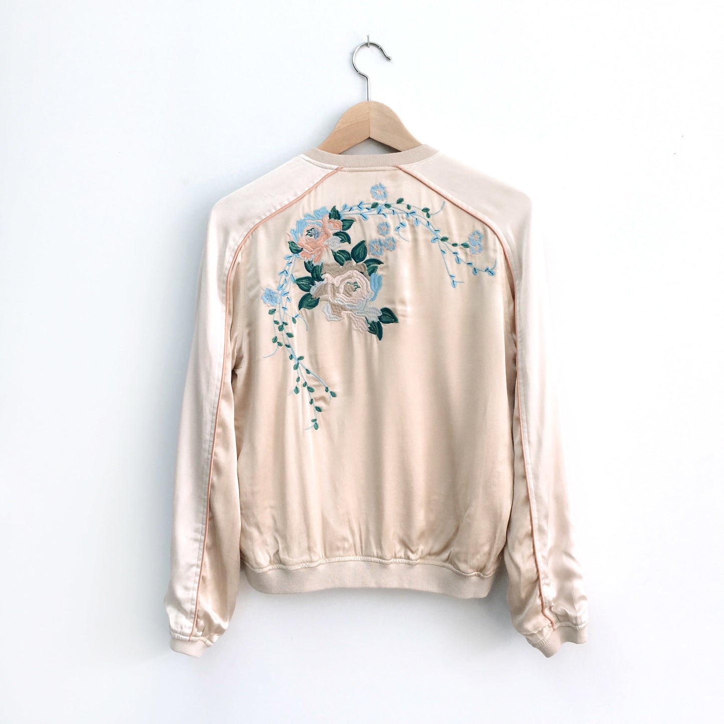 BLANKNYC Satin Bomber - size xs