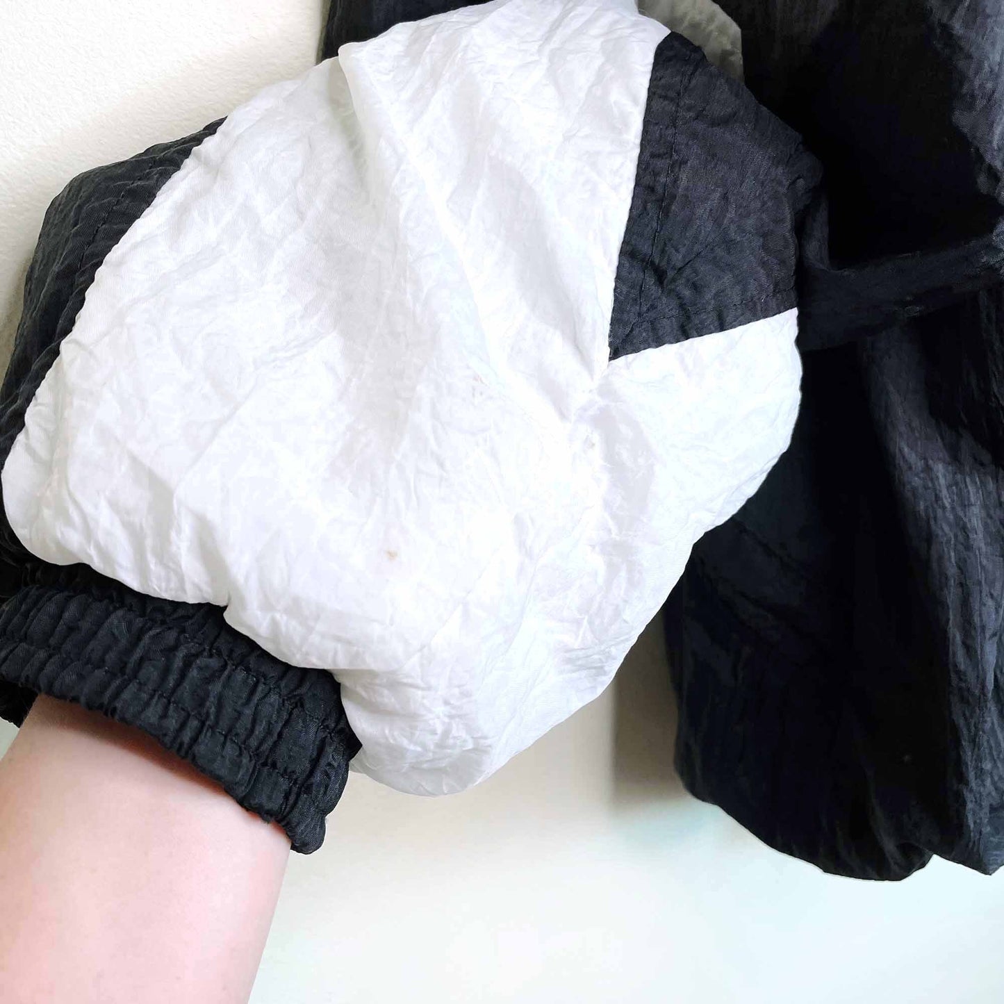 vintage brooks lined windbreaker - size large