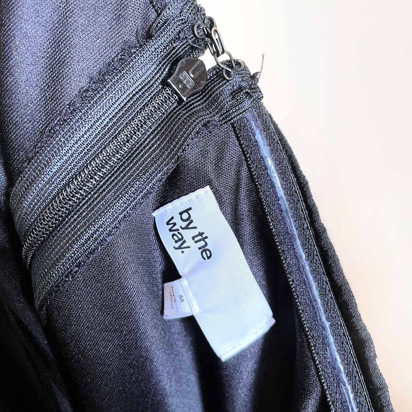 by the way. strapless wrap cocktail dress - size medium