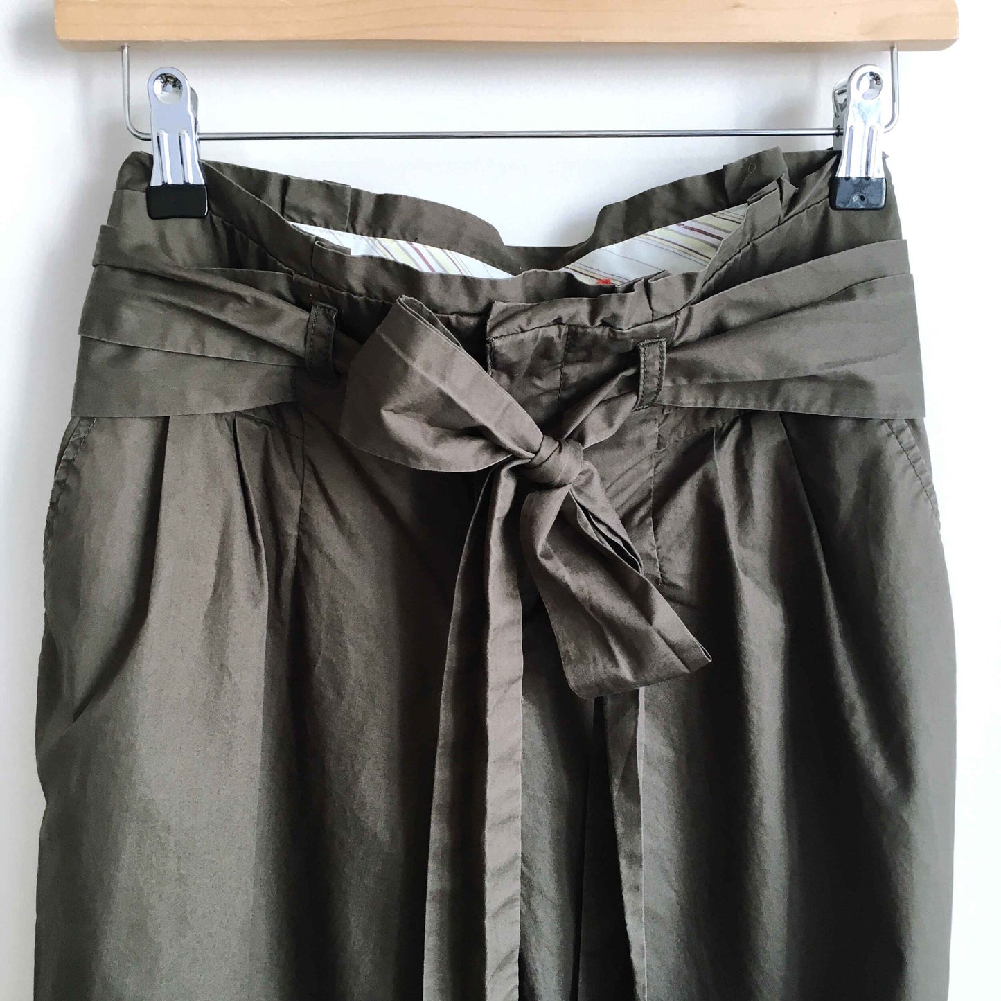 Cartonnier paper bag high rise trouser - size 6