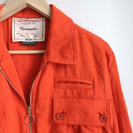 Cartonnier Eisenhower jacquard bomber jacket - size Small