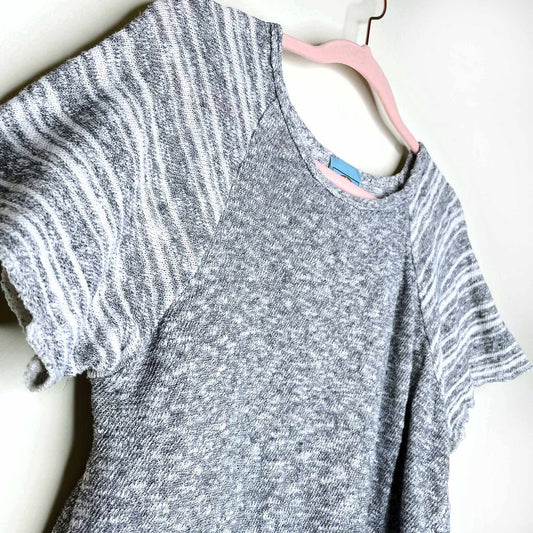 c&c california grey raglan sweatshirt tee - size small