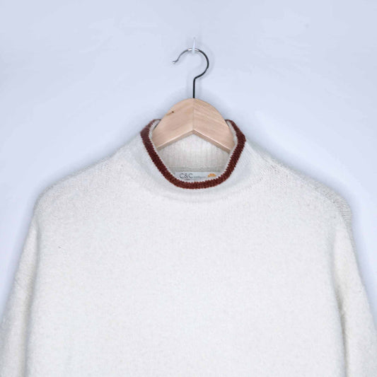 C&C California funnel neck sweater - size Large