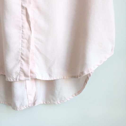 Cloth & Stone button-back split hem shirt - size Large