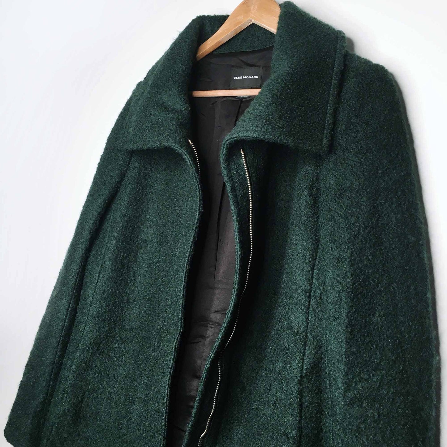 Club Monaco wool-blend boucle jacket - size Medium