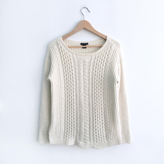 Club Monaco cable-knit sweater - size Small