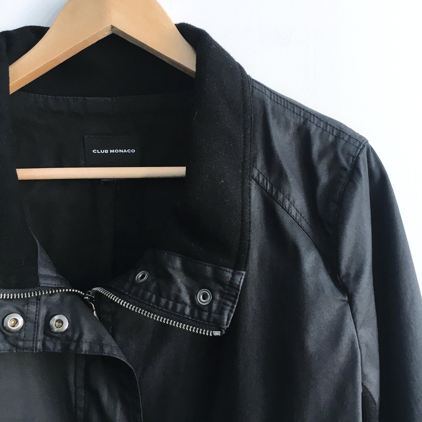 Club Monaco Moto Jacket - size Large