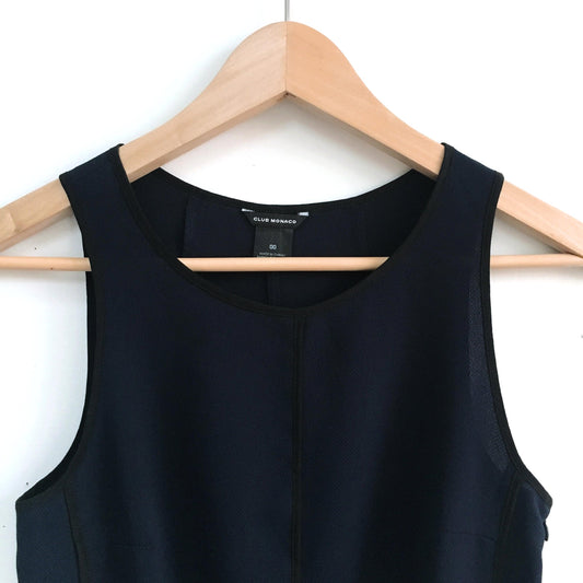 Club Monaco Danielle Peplum Blouse - size 0