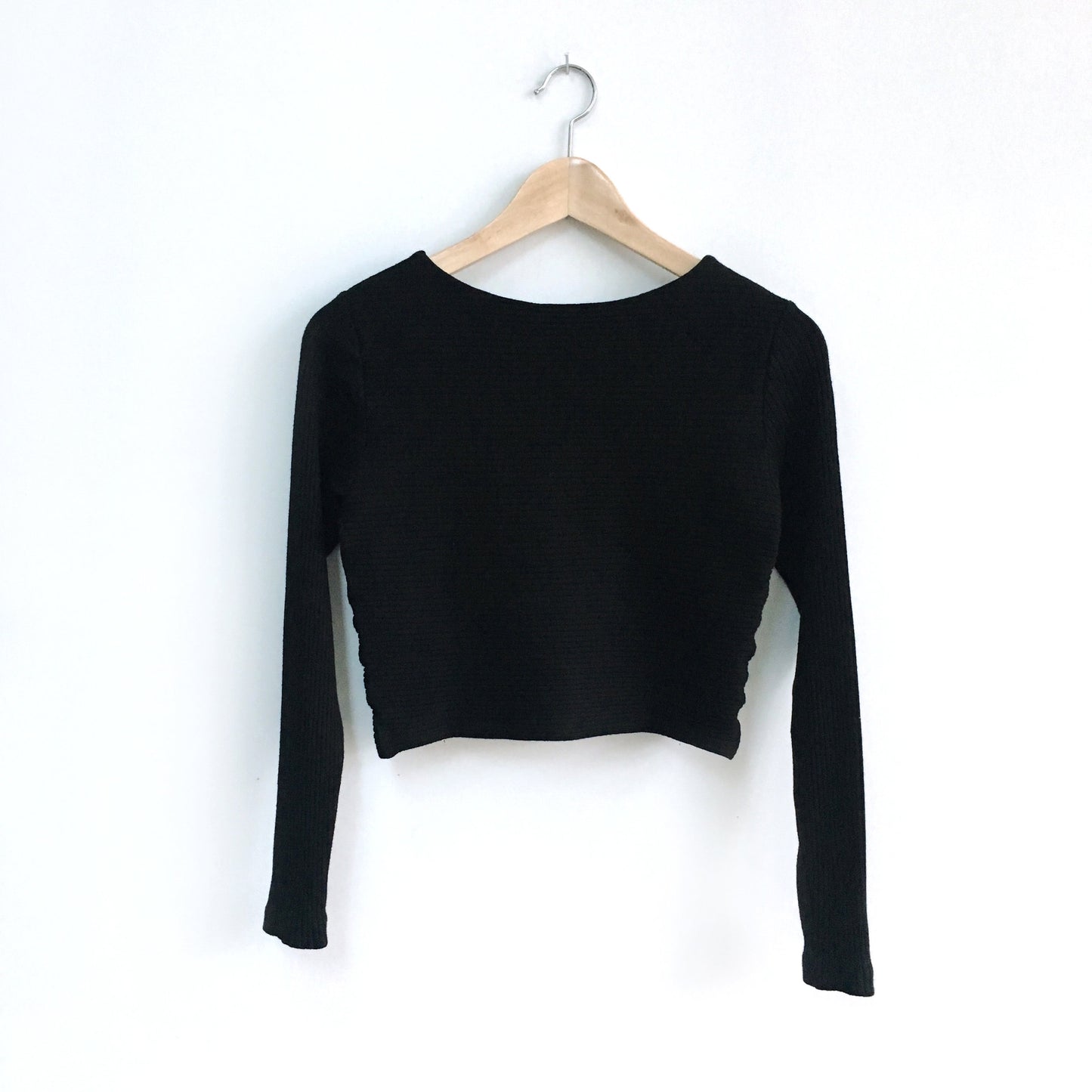 Club Monaco Ribbed Crop - size Small