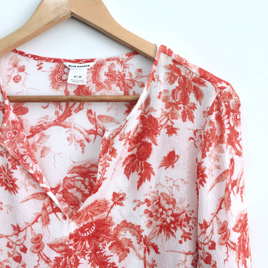 Club Monaco French Toile Blouse - size xs