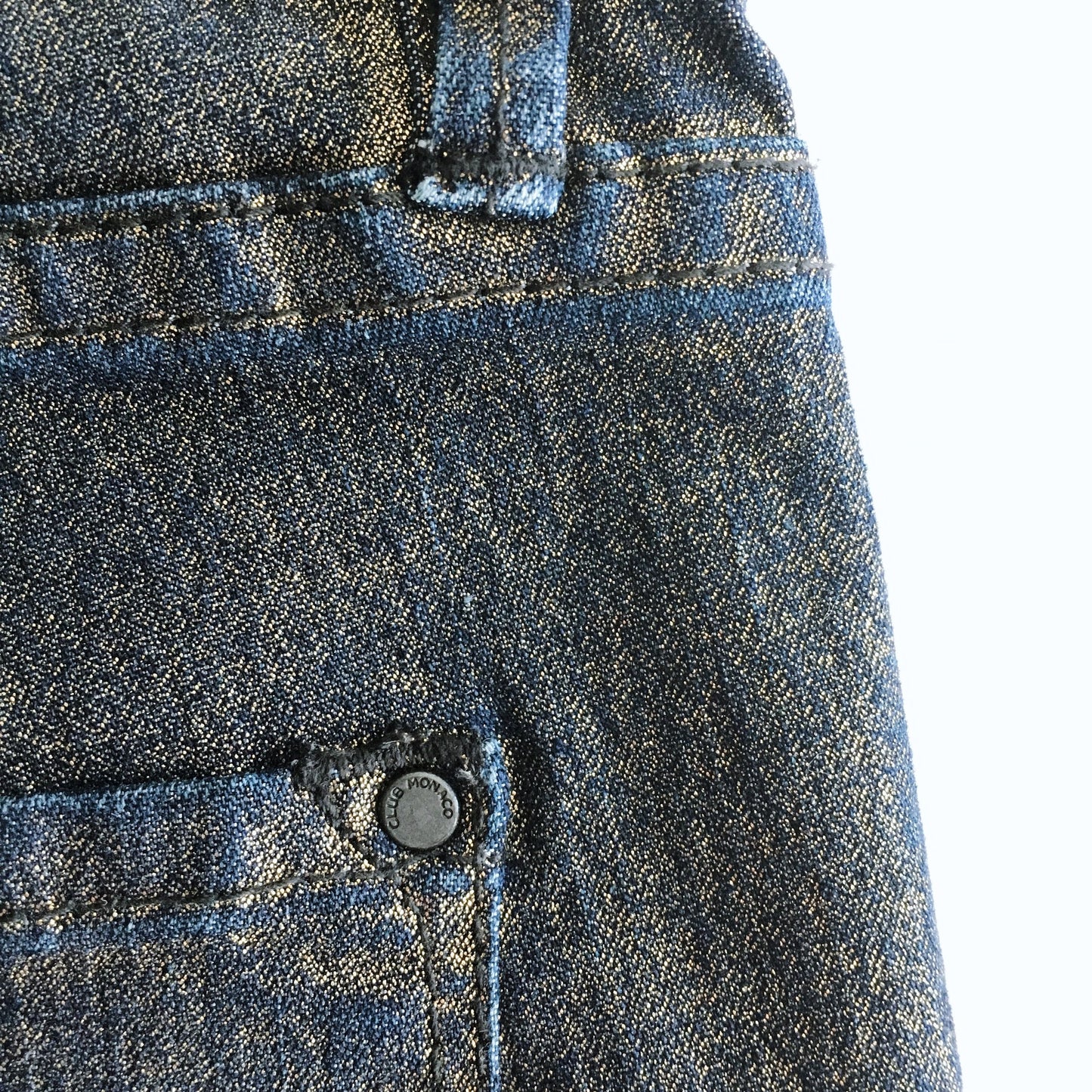 Club Monaco Gold Denim - size 4