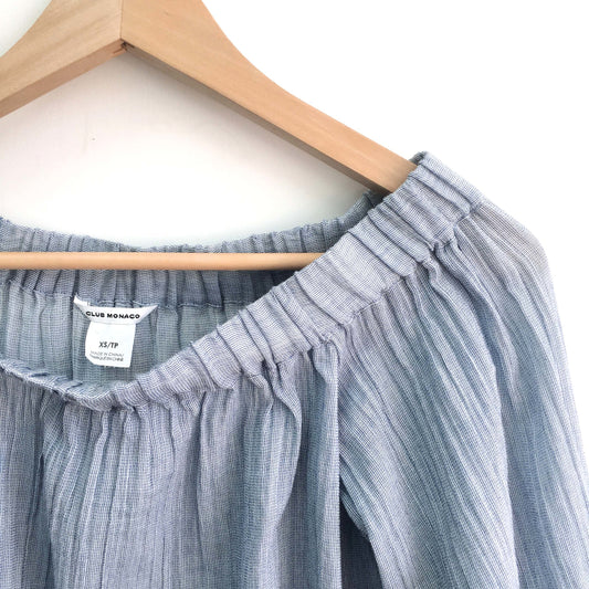 Club Monaco Off-Shoulder Top - size xs