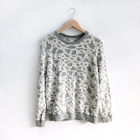 Club Monaco Embellished Sweatshirt - size Small
