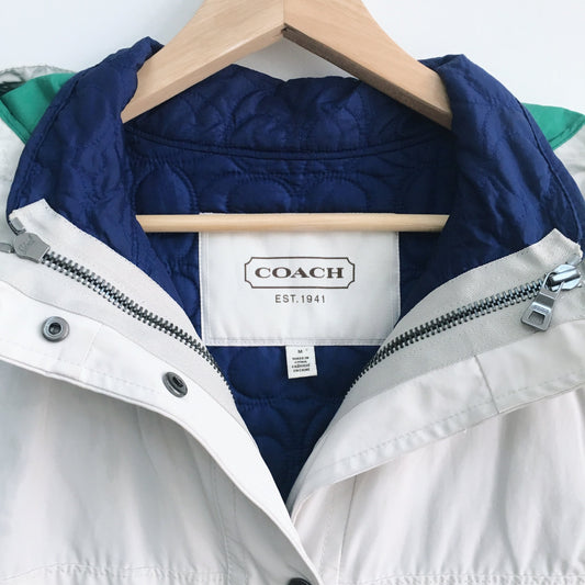 Coach Spring Jacket with removable vest - size Medium