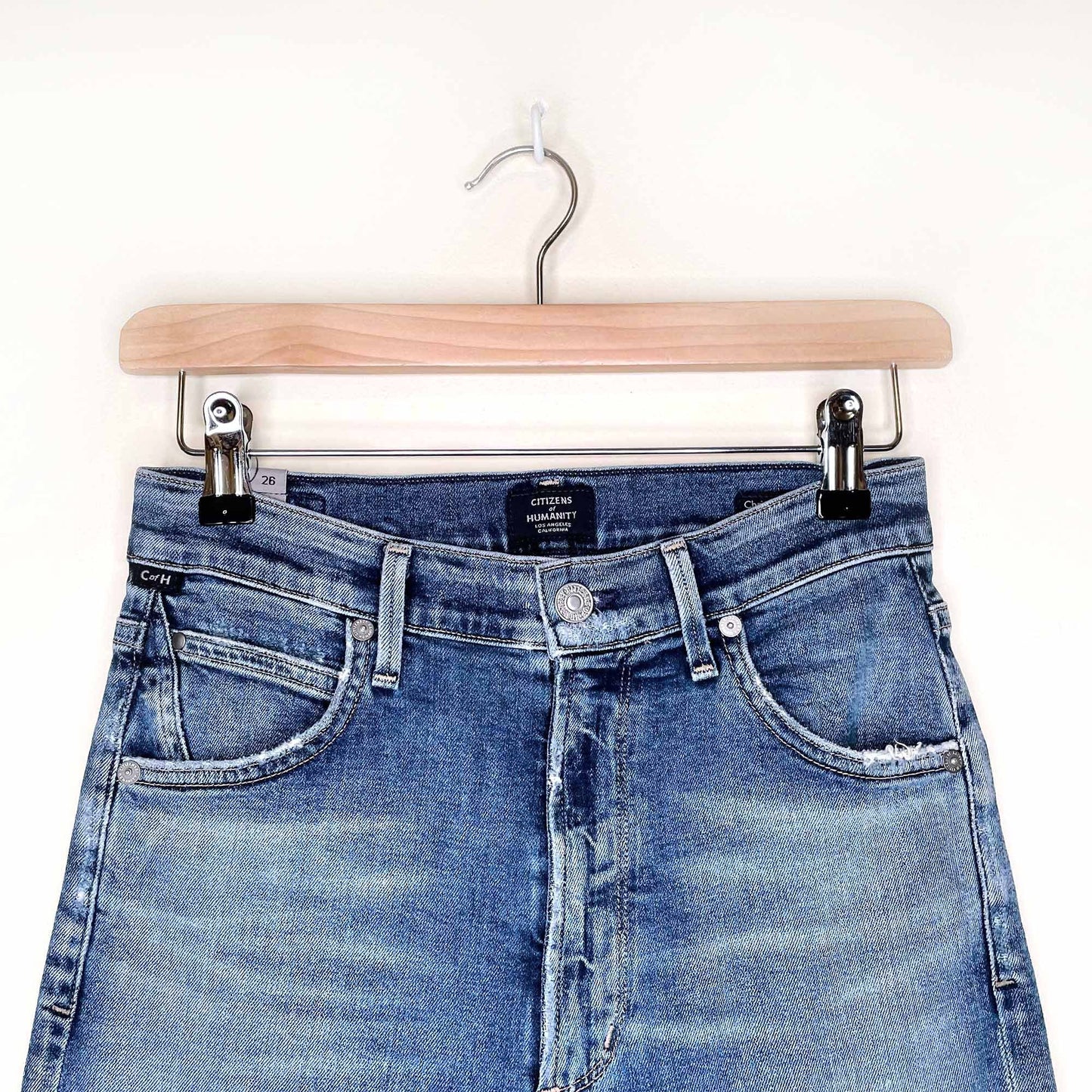 citizens of humanity chrissy uber high rise skinny - size 26