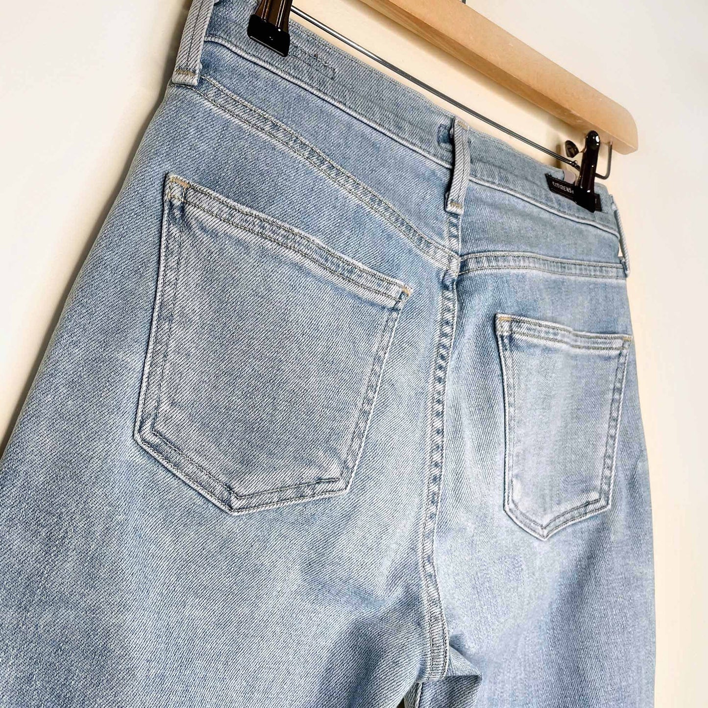 citizens of humanity high rise rocket crop skinny - size 24