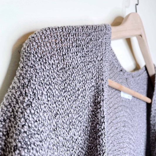 community ionic cape open sweater cardigan - size xxs