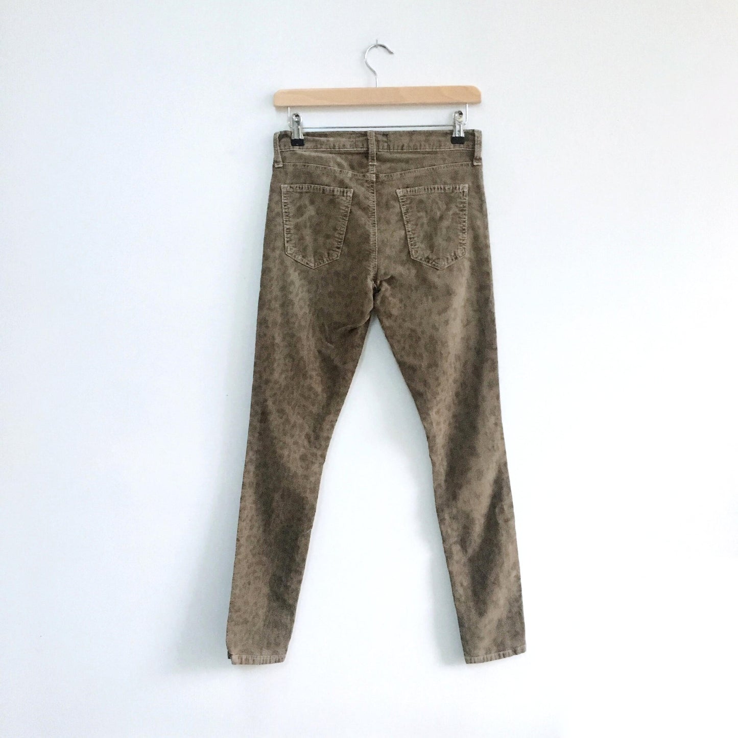 Current Elliott Ankle Skinny in Musket Leopard - size 26