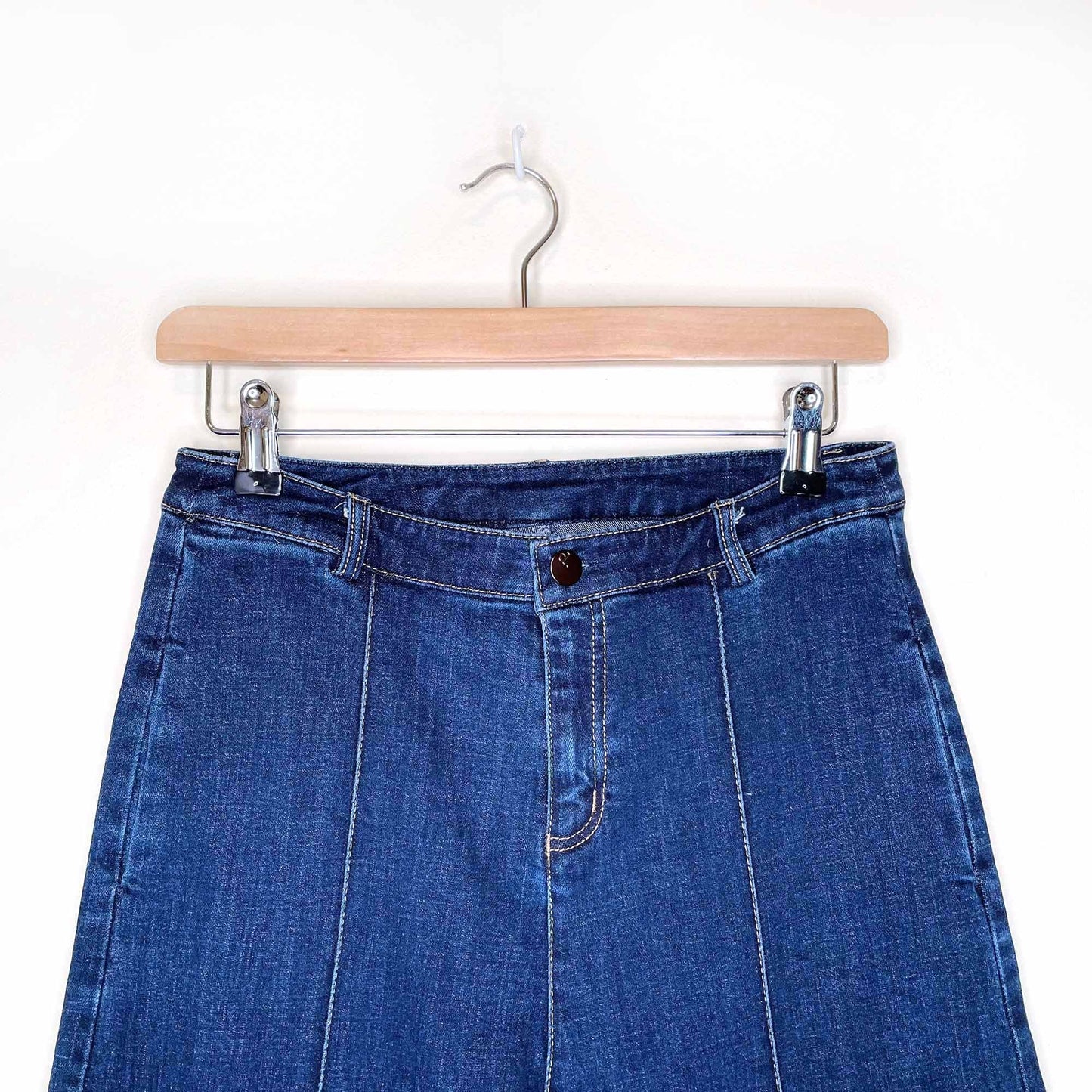 d. high rise wide leg y2k jeans - size 28