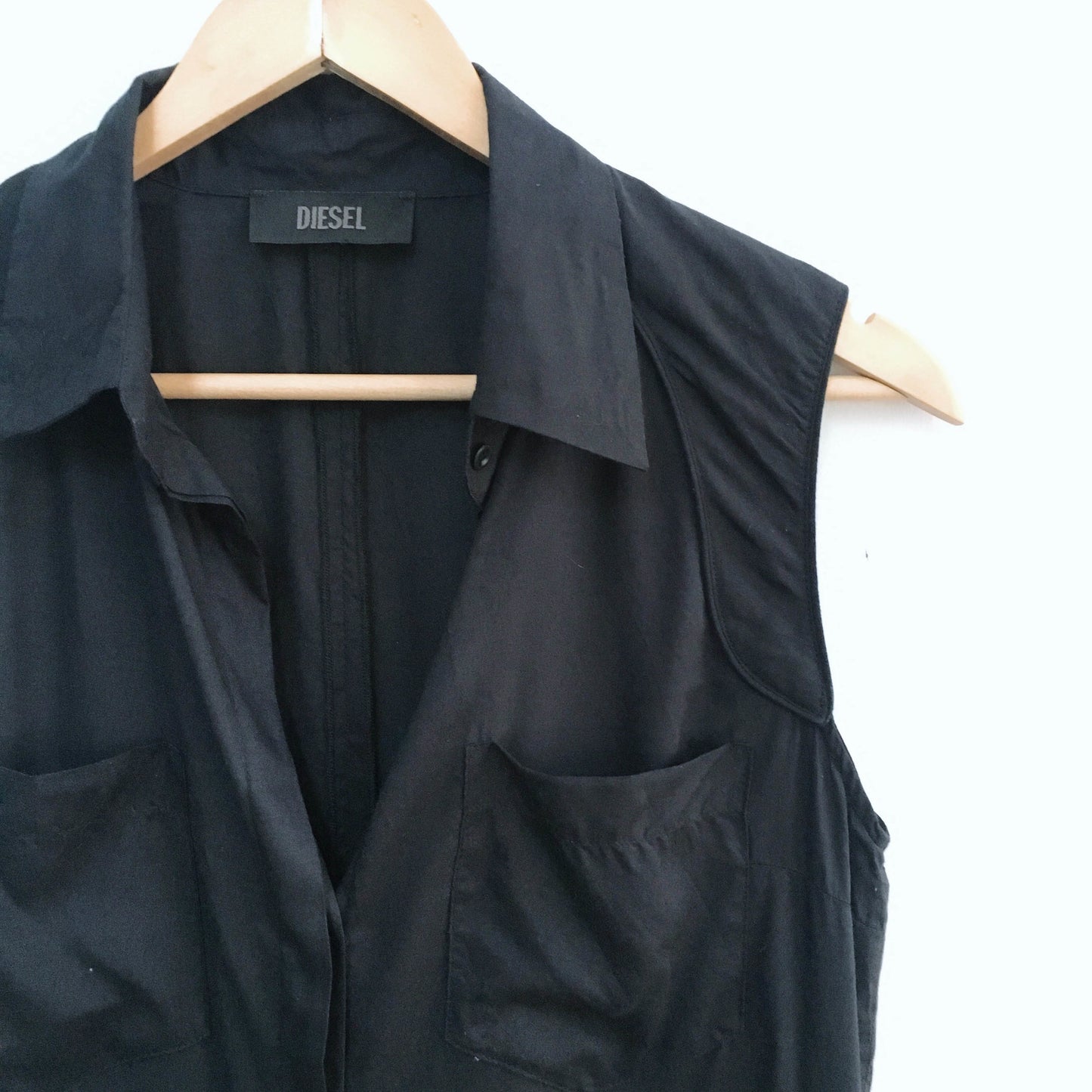 Diesel Shirtdress with Fringe - size xs