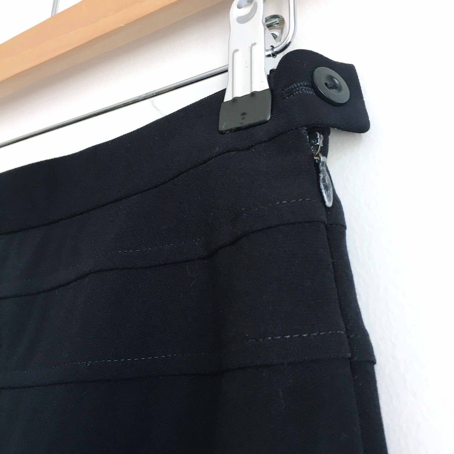 escada high rise wool peplum skirt - size 36