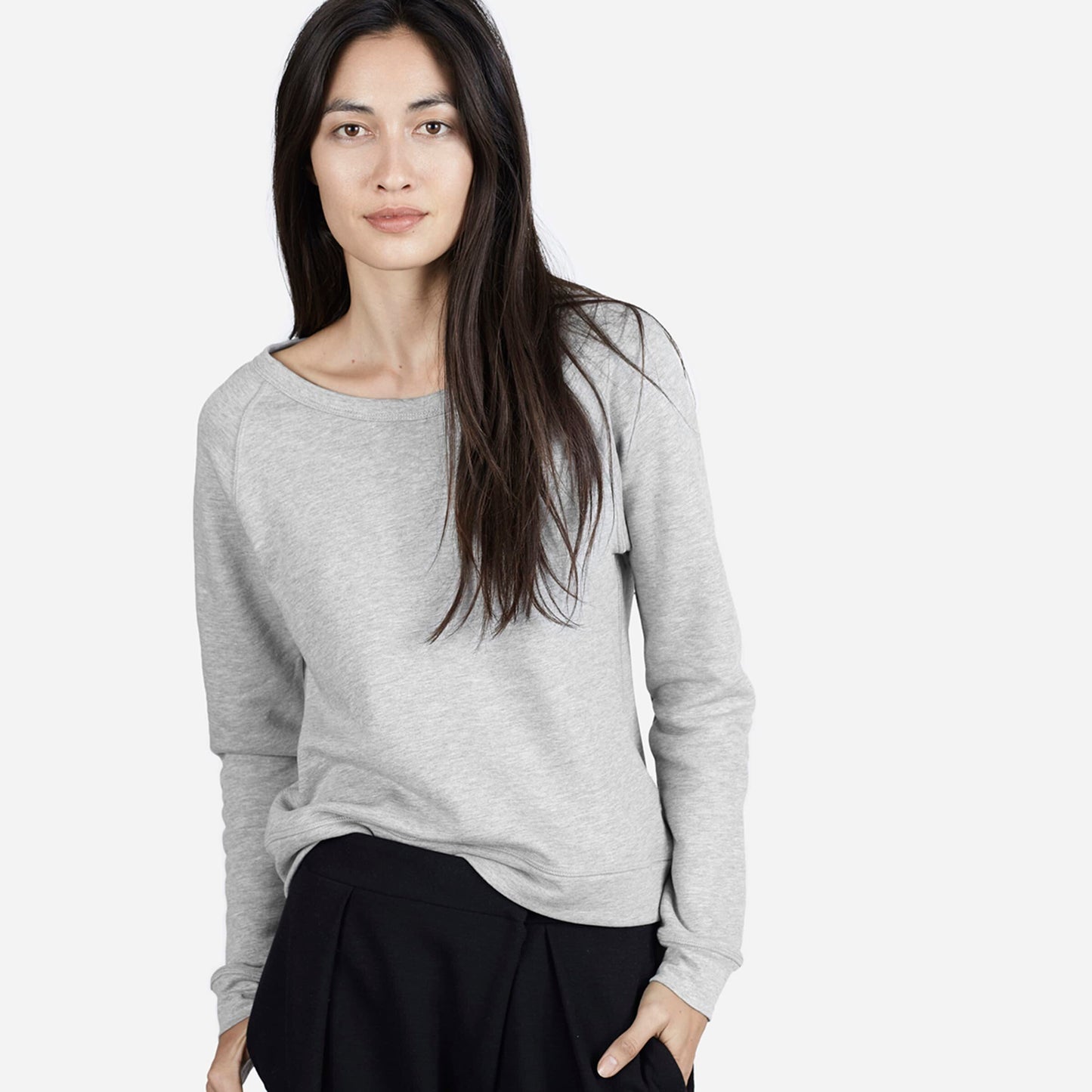 Everlane Boat Neck Sweatshirt - size xs