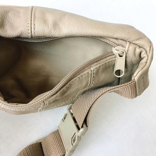Vintage leather fanny pack