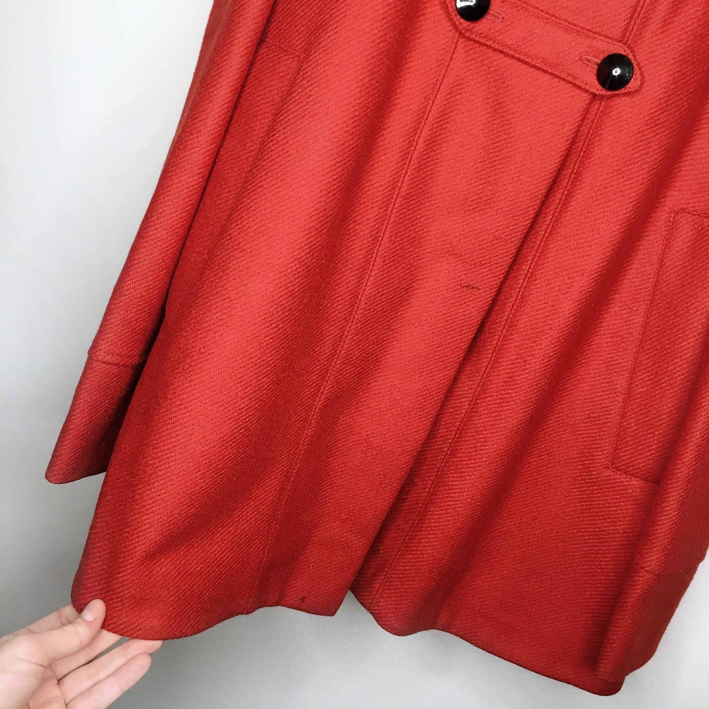 French Connection wool double breasted jacket - size 6