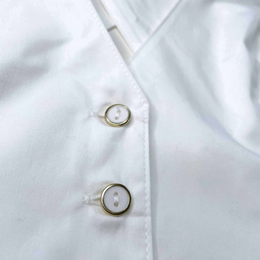 free people halter vest with criss cross back - size small