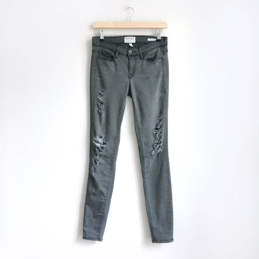 Frame Denim le skinny de Jeanne ripped - size 27