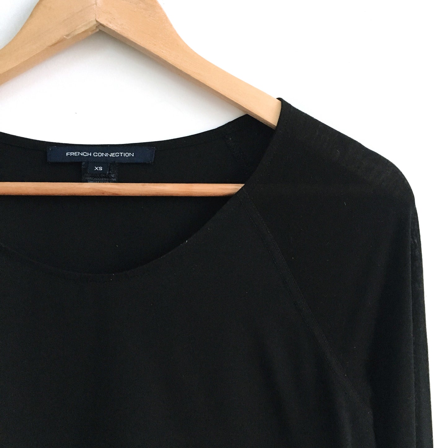 French Connection Raglan Shirt - size xs