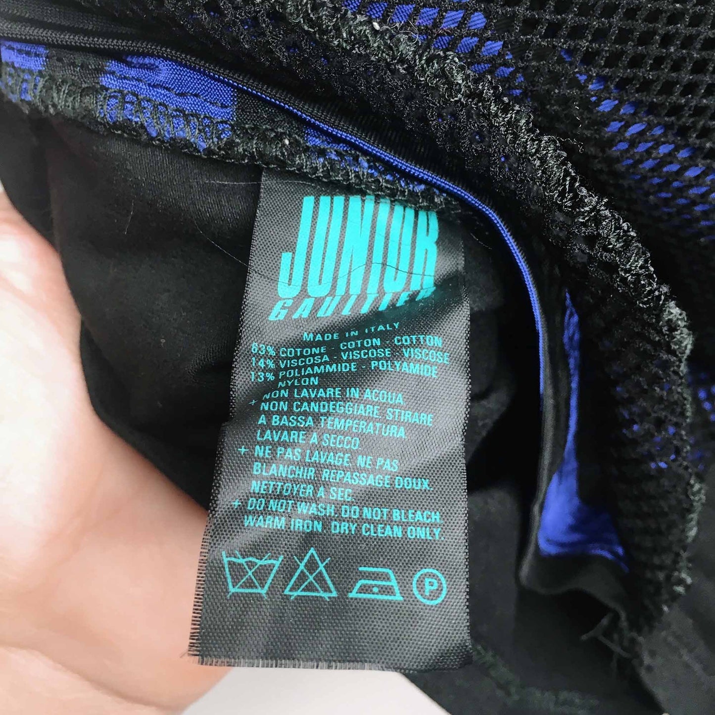 Junior Gaultier mesh front jersey t-shirt dress - size 42