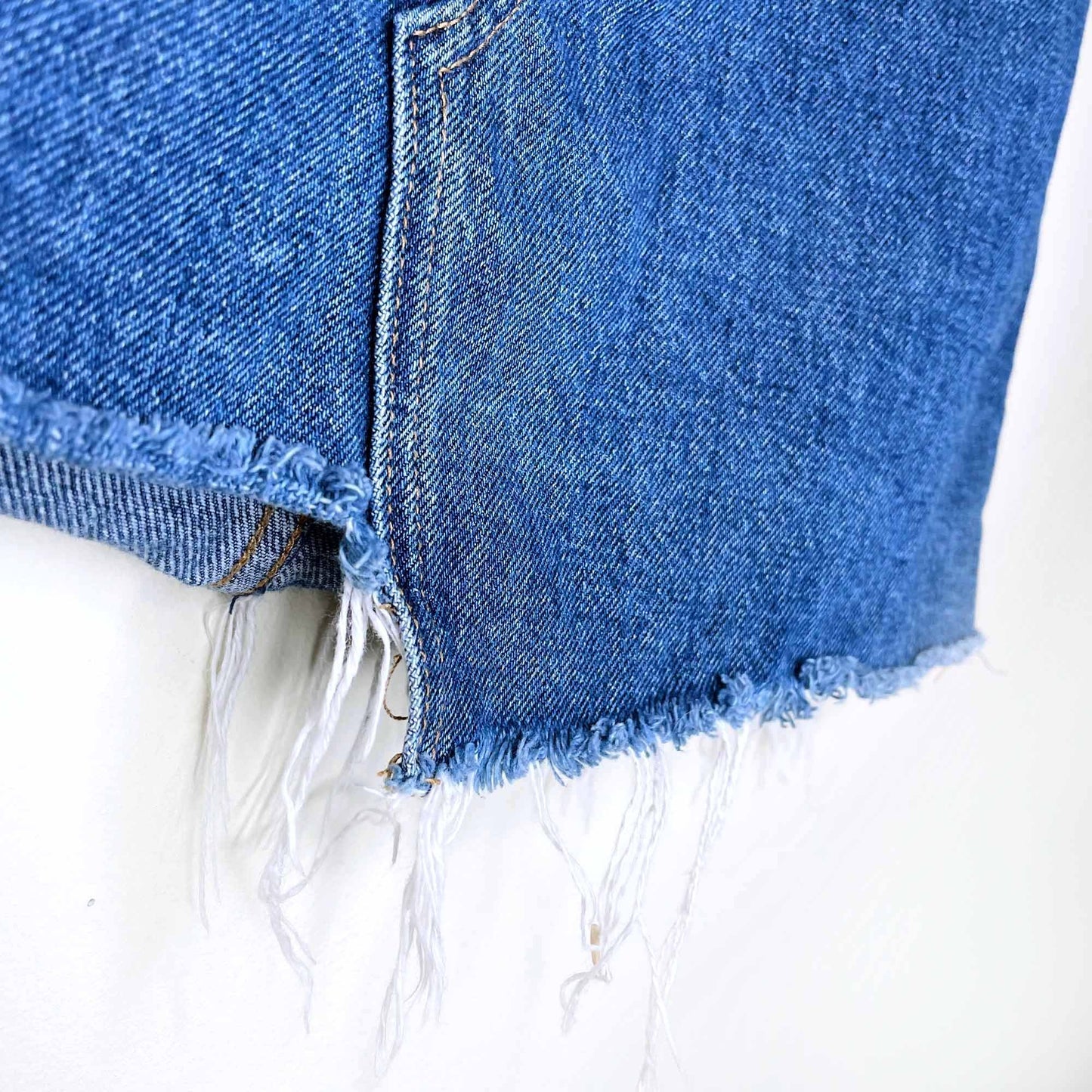 golden by tna testani denim mini skirt - size 6