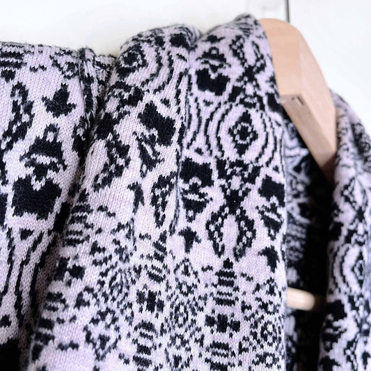 gypsy 05 boho orvieto waterfall open cardigan - size small