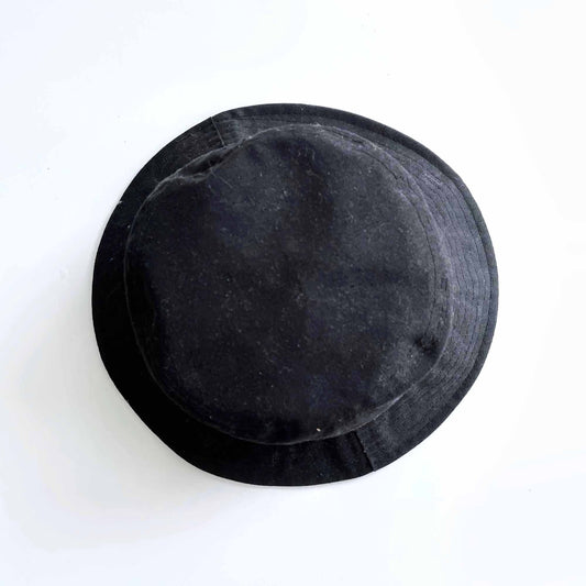 black bucket hat - OS