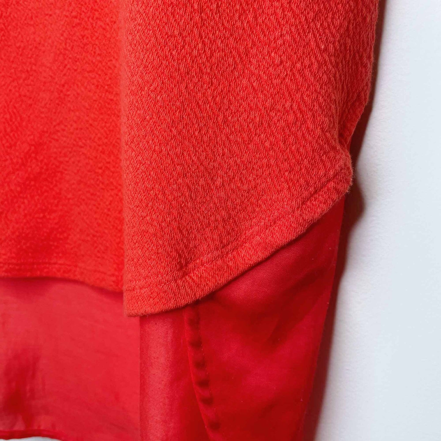 hd in paris textured contrast sleeveless top - size medium