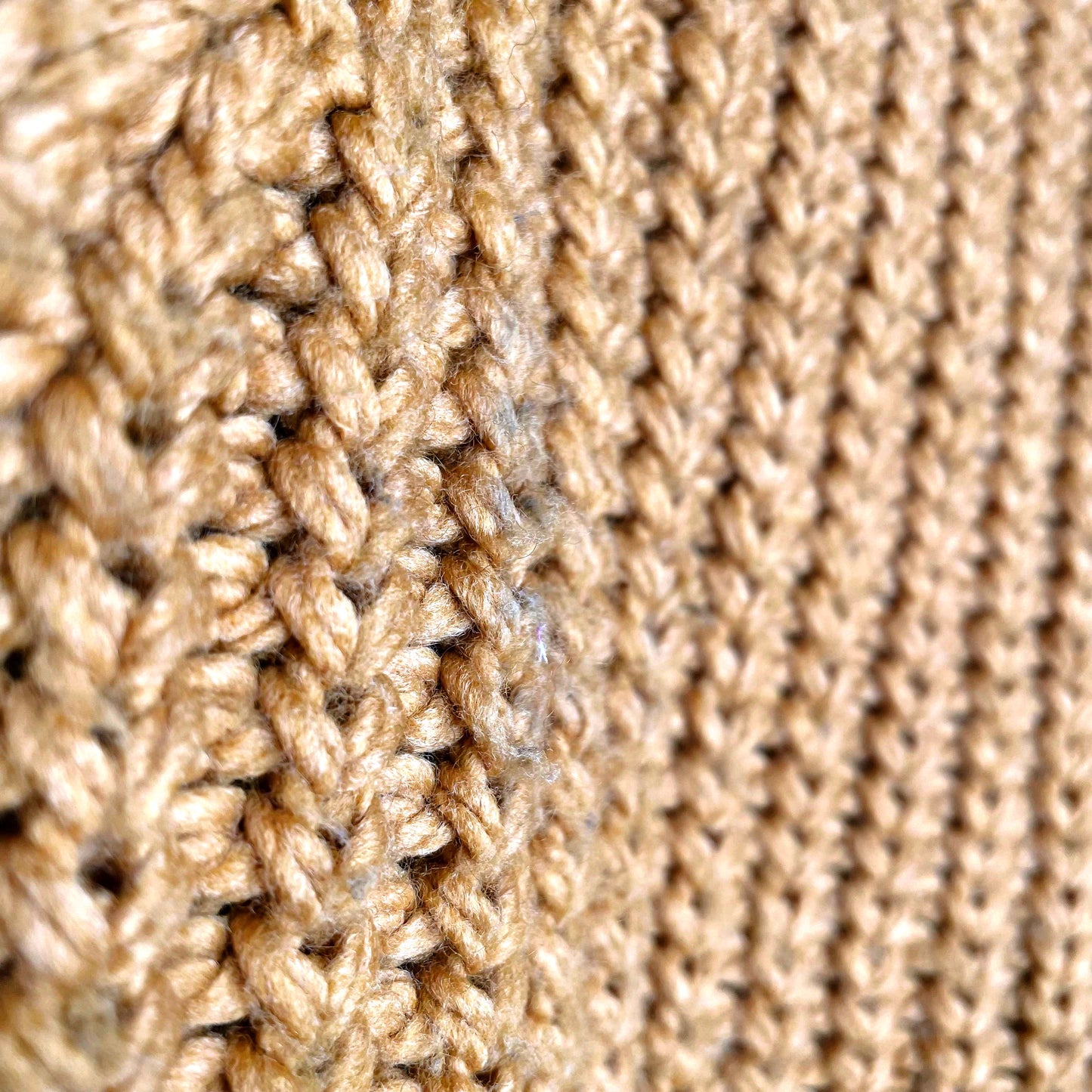 h&m mustard cropped chunky knit turtleneck - size xs