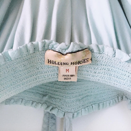 Holding Horses Rosario boho off-shoulder top - size Medium