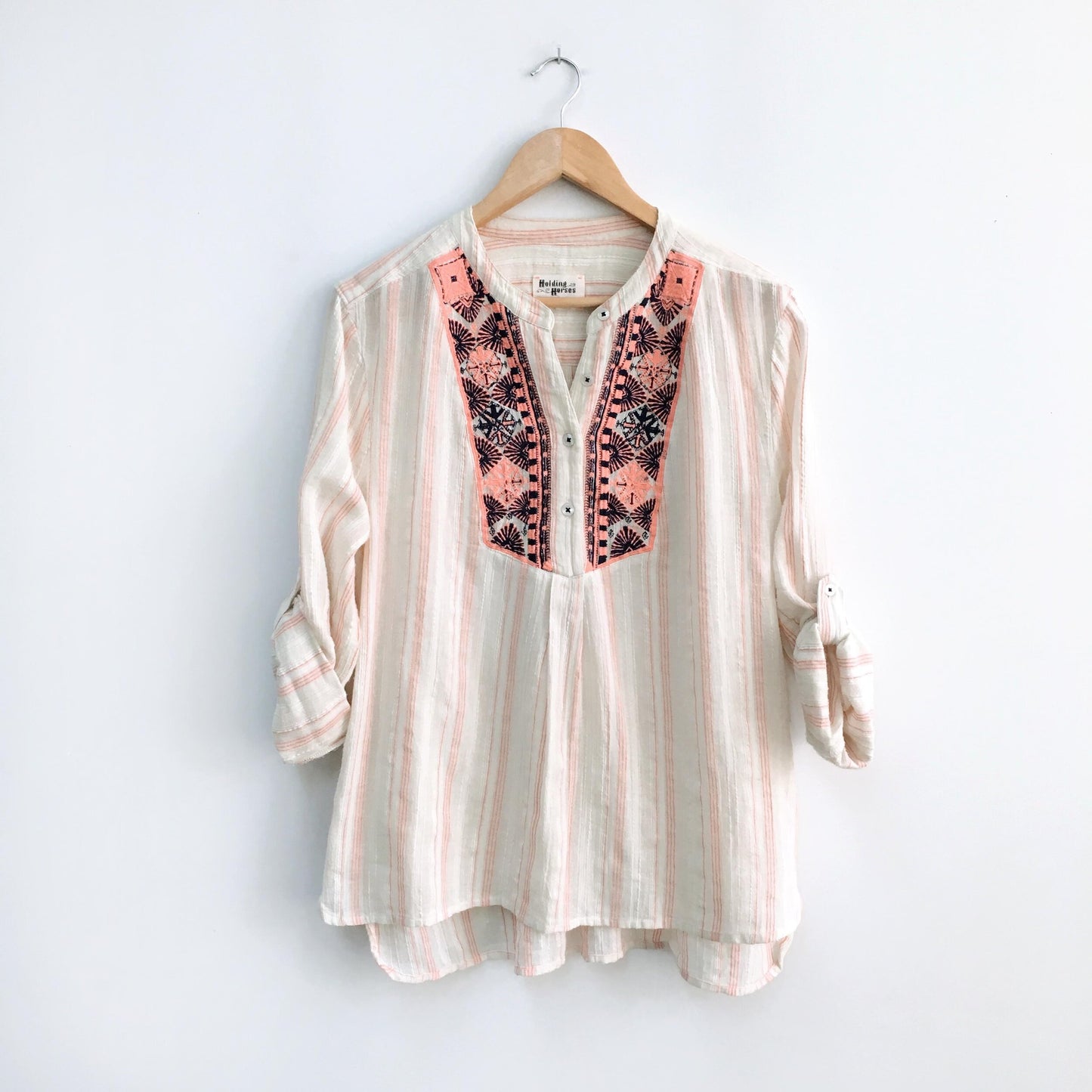 Holding Horses Boho Tunic - size Large