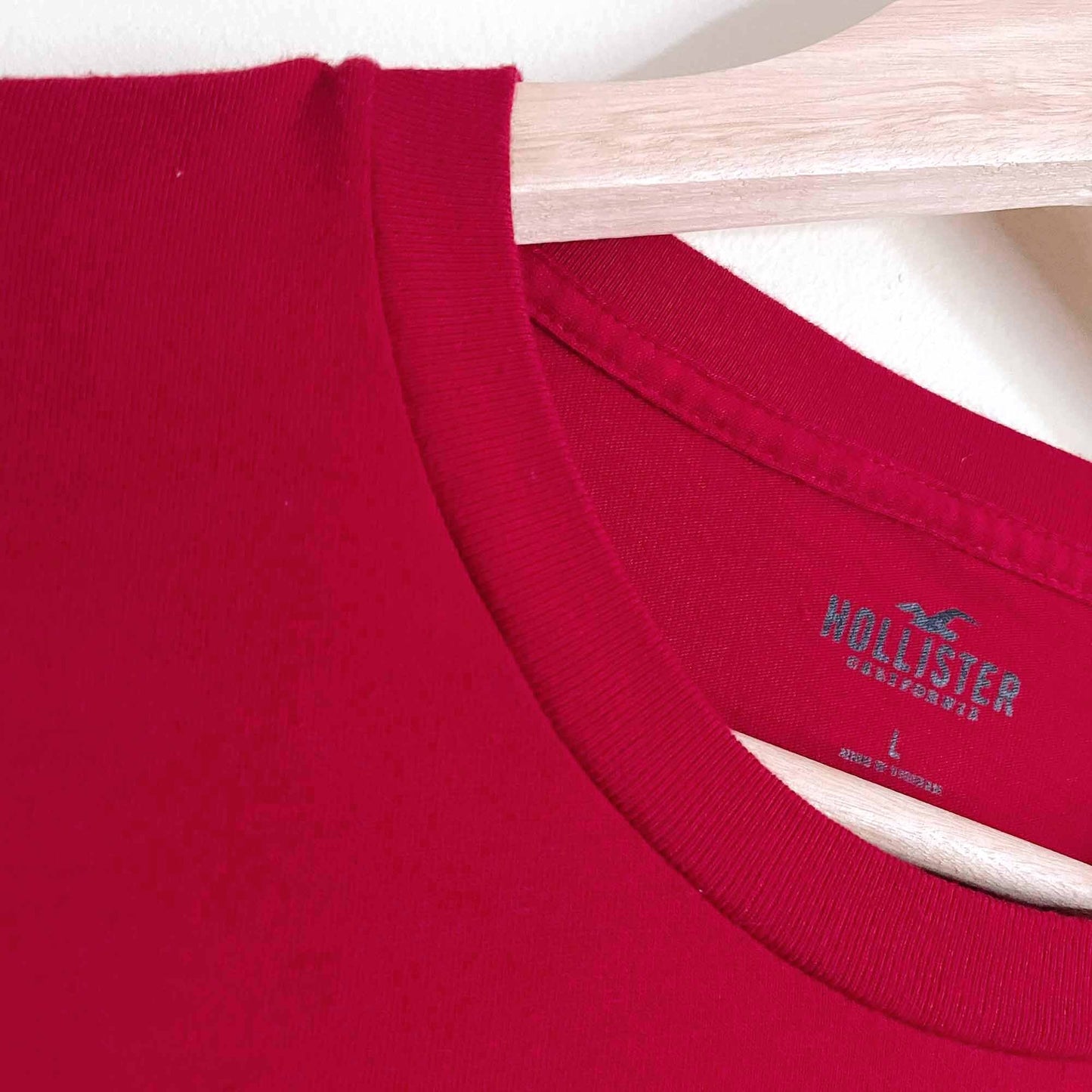 hollister don't stop the youth long sleeve tee - size large