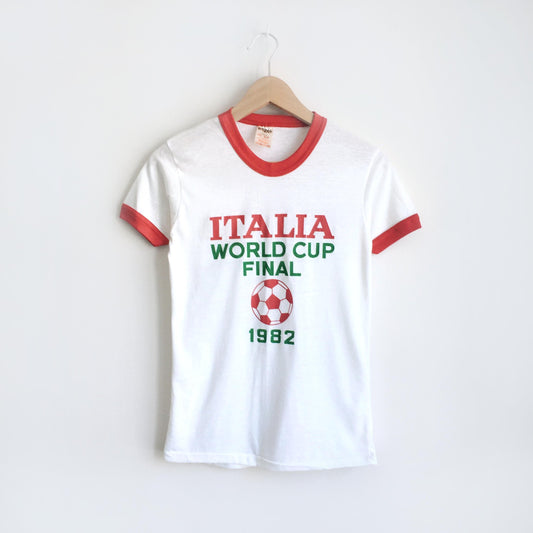 Vintage 1982 World Cup Final Soccer Tee - size Small