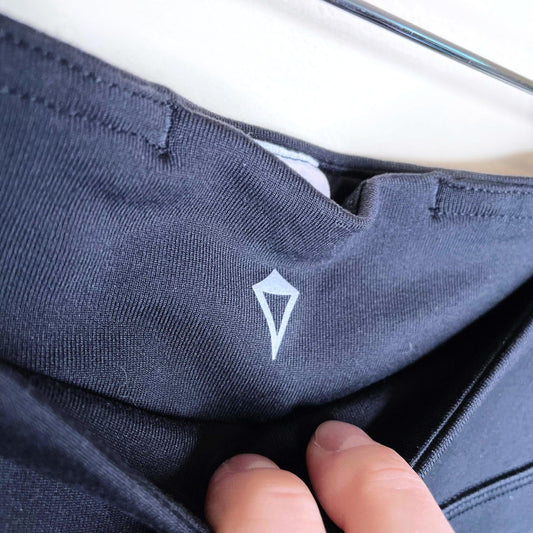 ivivva black rhythmic leggings - size 14