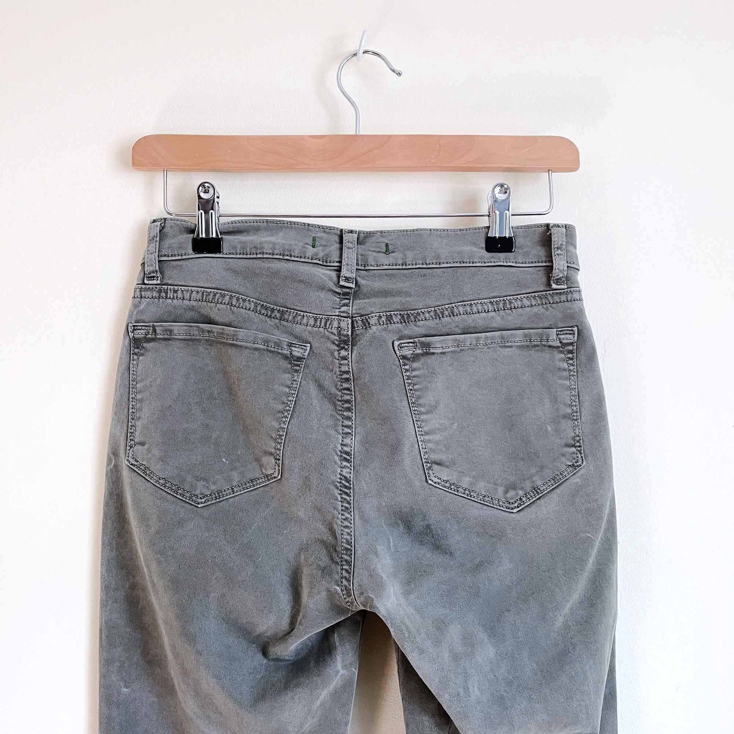 j brand zipper utility pant in armadilla - size 26