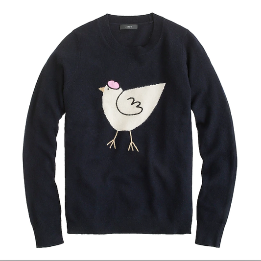 J Crew French Hen Sweater - size Medium
